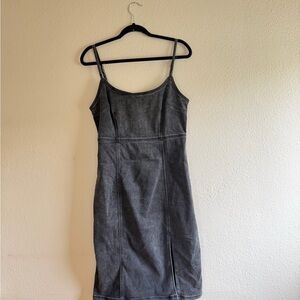 Steve Madden Charcoal Midi Dress